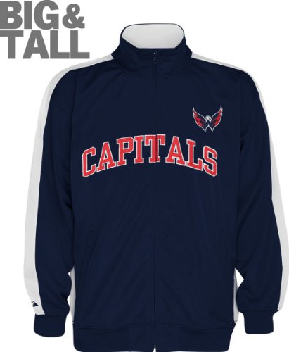 Washington Capitals Big & Tall Full-Zip Track Jacket