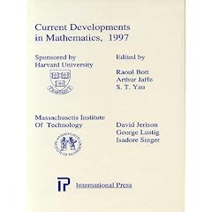 Current Developments in Mathematics, 1997