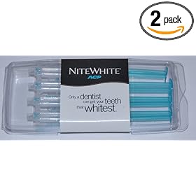 DISCONTINUED Nite White ACP 22% Carbamide Peroxide 8-Pack Tooth Whitening Gel NiteWhite