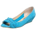 Butter Summer Peep Toe Flat