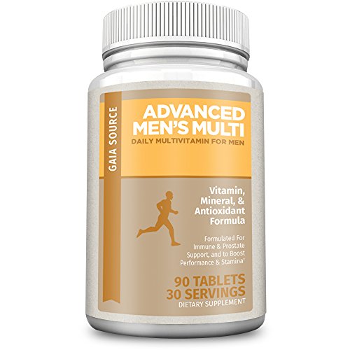 Multi & Prenatal Vitamins Gaia Source Advanced Mens Multi Daily