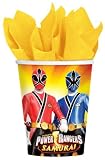 9-ounce Power Rangers Samurai Paper Cups Party Accessory