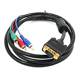 VGA to RCA Component RGB Cable - 1.8M - M/M