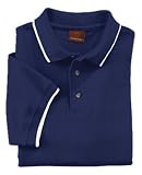 Short Sleeve Pique Men's Polo with Tipping