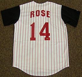 Autographed Pete Rose Uniform - Cincinnati Reds - Autographed MLB Jerseys