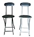 ORE International F-4005 Black Folding 2-Piece Chair Set
