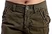 Chouyatou Women's Casual Multi-Pockets Sports-Wear Knee Length Cargo Shorts