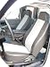 The Seat Cover Factory, F419 L1/V7, 2006-2009 Ford Ranger Exact Fit Seat Covers, Blac...