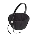 Midnight Rendezvous Flower Girl Basket- Black