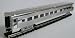 TRAIN O ATSF BUSINESS CAR 21IN