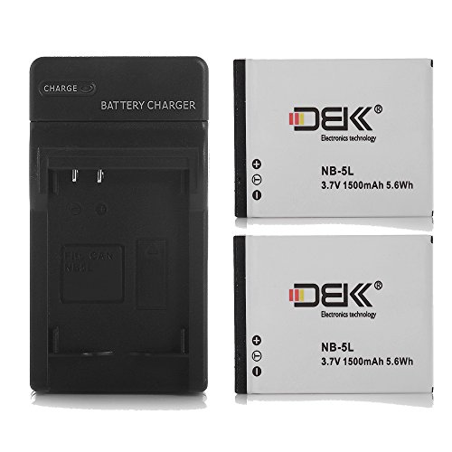 DBKreg 2 Pack NB5L 1500mAh 37V Battery Photo