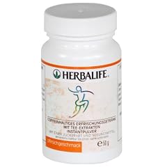 Herbalife Koffeinhaltiges Instant-Kr�utergetr�nk mit Tee-Extrakten, Geschmack Pfirsich, 50 gr