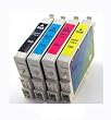 Epson Compatible Cartridge Ink # 69 T069 6 Pack Combo 3 Black, 1 Cyan, 1 Magenata, 1 Yellow