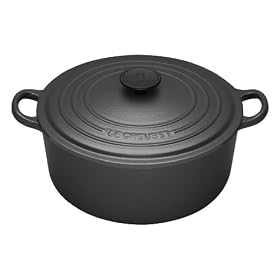 Le Creuset Cast Iron Round Casserole, Granite, 26 cm