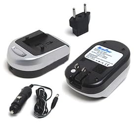 Maximal Power FC600 SAM SBL-80/110/220/160/320/L480 Rapid Travel Charger for Samsung Battery (Silver)