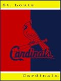 St. Louis Cardinals 60 x 80 All-Star Collection Blanket / Throw