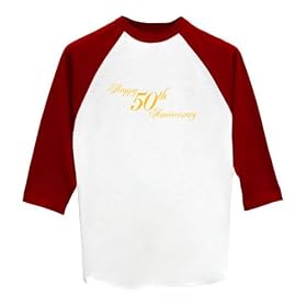 50th Anniversary - Raglan 3 4 Sleeve T-Shirt