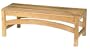 Astonica Backless Teak Garden Bench