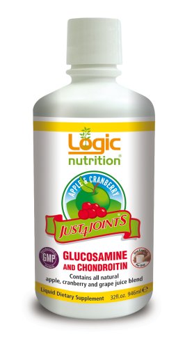 Logic Nutrition Cranberry & Apple Concentrate, Glucosamine And Chondroitin, 32-Ounce... by Logic Nutrition