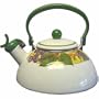 Corelle Coordinates Tuscan Vine 2-Quart Whistling Teakettle