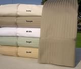 1000 TC Egyptian Cotton Sheet Set - Striped - XLTwin-Full-Queen-King-Cal King by HCB