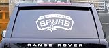 SAN ANTONIO SPURS NBA Vinyl Decal Sticker / 16" x 8"