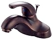 Hardware House 425645 Single Handle Lavatory Faucet with Pop-Up Classic Bronze