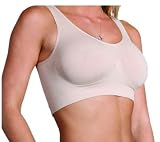 N-fini Shapewear Double V-Neck Shaper Bralet Style #570 (Black or Nude) Available in SM to 4XL