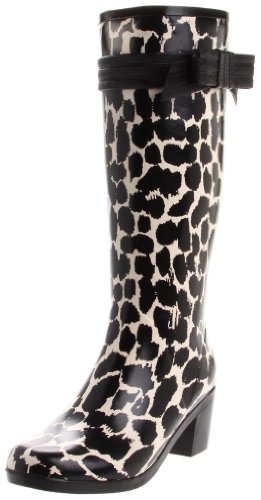 Kate Spade New York Women's Randi Too Boot,Cream/Black,8 M US