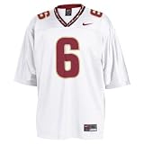 Nike Florida State Seminoles (FSU) #6 White Replica Football Jersey