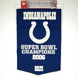 INDIANAPOLIS COLTS SUPER BOWL CHAMPS WOOL BANNER!