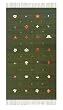 Wool rug, 'Emerald Meadow' (4x7) Wool rug, 'Emerald Meadow' (4x7)