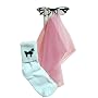 Hey Viv ! 50's Fashions - Bobby Socks w Black Poodle, Scarf & Cateye Glasses