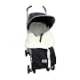 Snuggle Bub Lambs Wool Stroller Wrap- Black(Large)