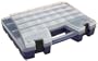 Akro-Mils 6215 Plastic Portable Hardware and Craft Parts Organizer, Regular, Blue