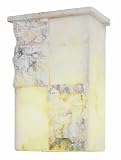 Bel Air Lighting PL-50534 Alabaster Outdoor Wall Light