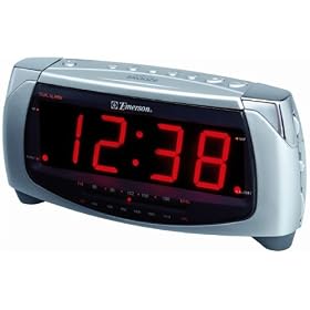 Click here to buy Emerson CK5250 Dual Alarm Clock Radio Silver by Emerson.