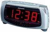 Emerson CK5250 Dual Alarm Clock Radio (Silver)