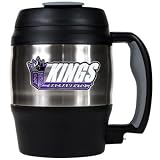 NBA Sacramento Kings 52-Ounce Stainless Steel Macho Travel Mug with Bottle Opener