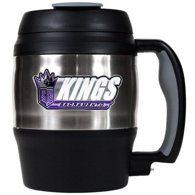 NBA Sacramento Kings 52-Ounce Stainless Steel Macho Travel Mug with Bottle Opener
