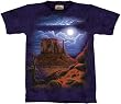 The Mountain Desert Nightscape Adult T-shirt