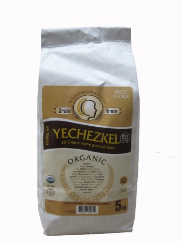 sprouted bread ezekiel Discount Ezekiel 4:9 Flour, 28 Grains Stone Ground Flour (5 Pound)