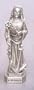 ST PHILOMENA 3.5" PEWTER