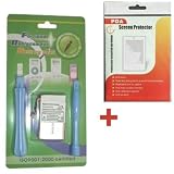 HQRP for 3rd Generation iPod Battery Replacement Kit - 950 mAh; plus PDA Screen Protector