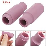 Amico 2 Pcs 6# Ceramic Gas Nozzles Replacements for Welding