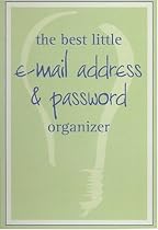 The Best Little E-Mail Address & Password Organizer