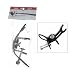 Eagle Claw Black Metal Clamp-On Rod Holder