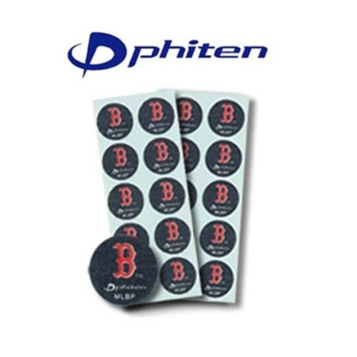 Phiten MLB Authentic Titanium Discs, Boston Red Sox, 30 Discs