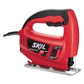 Factory-Reconditioned Skil 4380-RT Orbital Scrolling Jigsaw With Laser