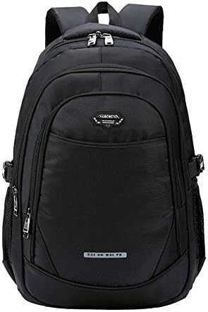 Kuresta Waterproof Backpacks for Boys College School Bookbag Teens Book Bags Black